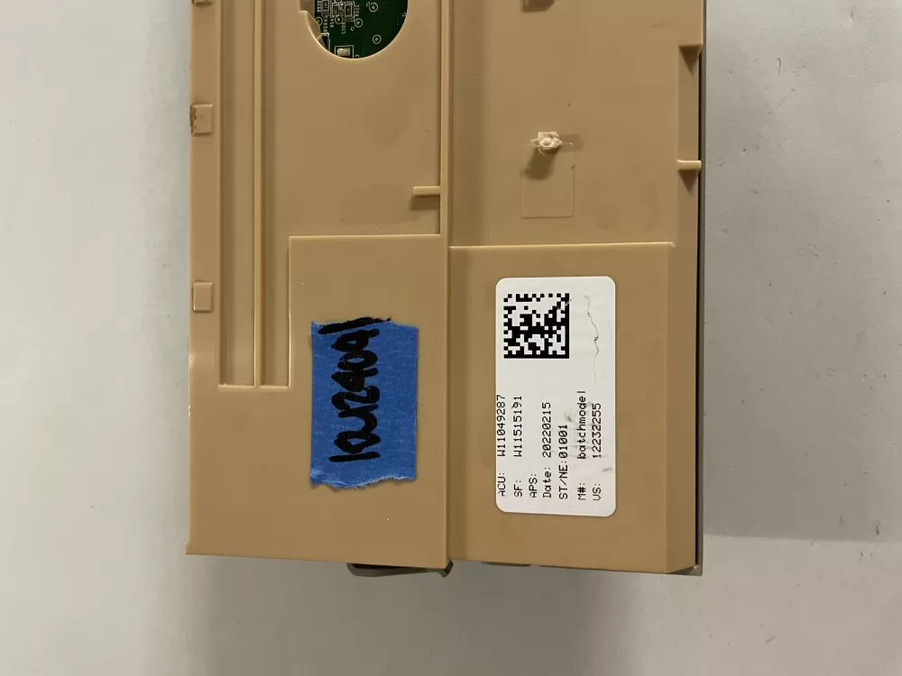 KitchenAid Whirlpool Maytag W11049287 Dishwasher Control Board AZ143286 | KM2404