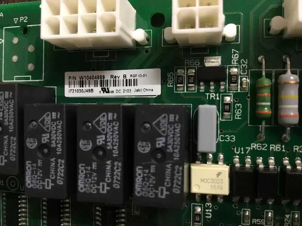 KitchenAid PS11754325 Refrigerator Jenn Air Control Board AZ18303 | NR48