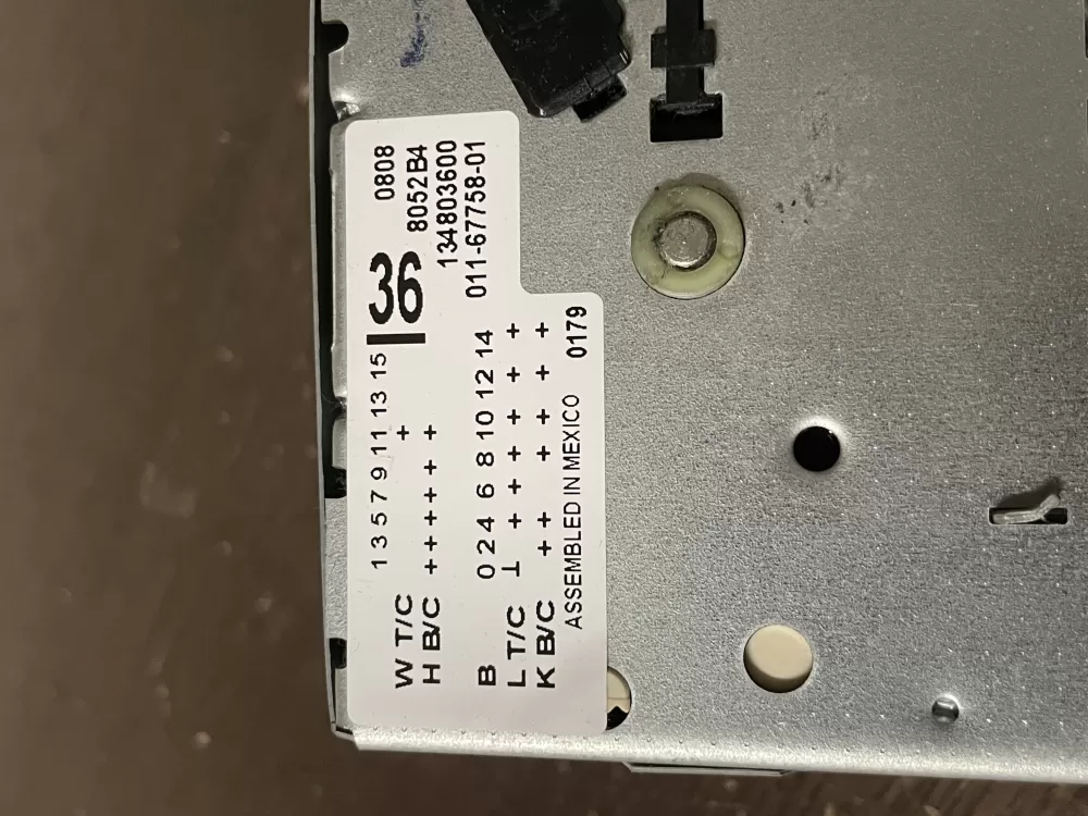 Frigidaire Crosley 134803600 AP3970173 Washer Timer Control AZ53539 | Wm1897