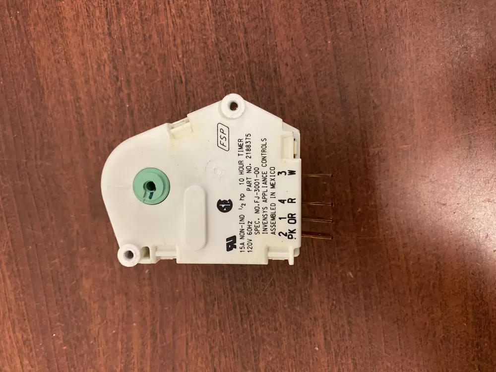 Whirlpool Kenmore W10822278 2188375 Refrigerator Defrost Timer AZ58406 | BK1980