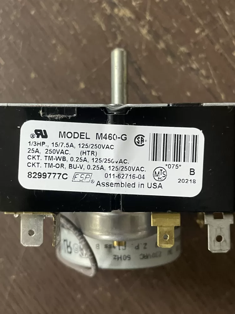 Whirlpool Kenmore 8299777C Dryer Timer AZ39067 | Wm476