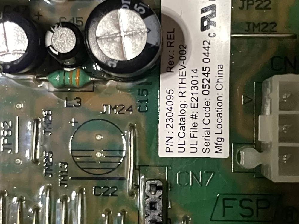 Whirlpool WPW10135090 Refrigerator Main Control Board AZ30753 | WM200