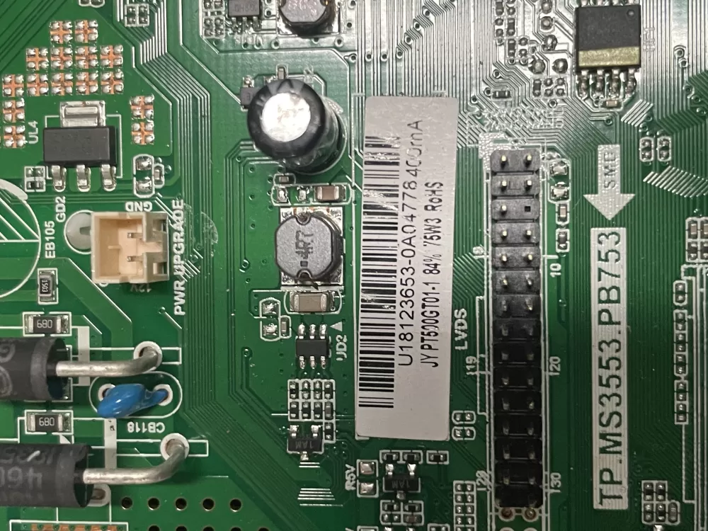 Sceptre TV X505BV-FSR Main Board 5004035530 AZ12904 | 1175