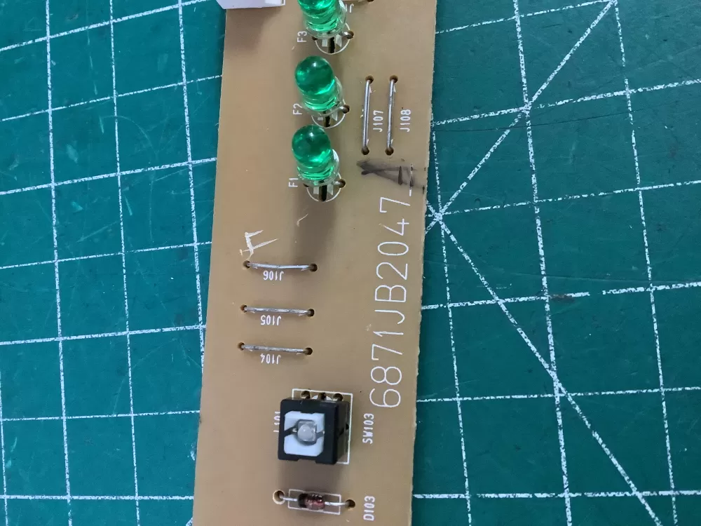 LG Kenmore 6871JB2047A Refrigerator Control Board AZ192228 | NR607