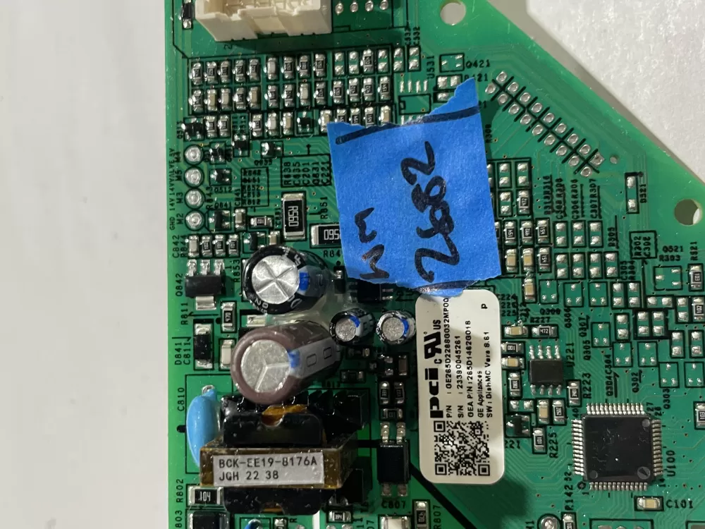 GE 265D1462G018 PD00054534 Dishwasher Control Board AZ186716 | Wm2682