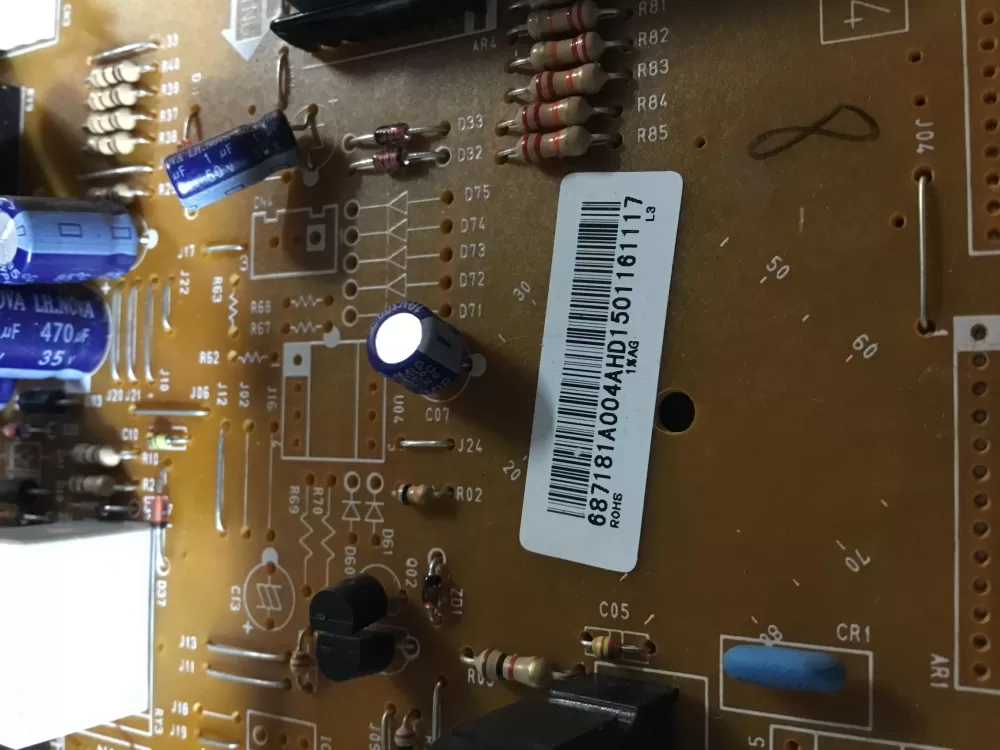LG 687181A004A P1 6A004 Microwave Control Board AZ101608 | NR158