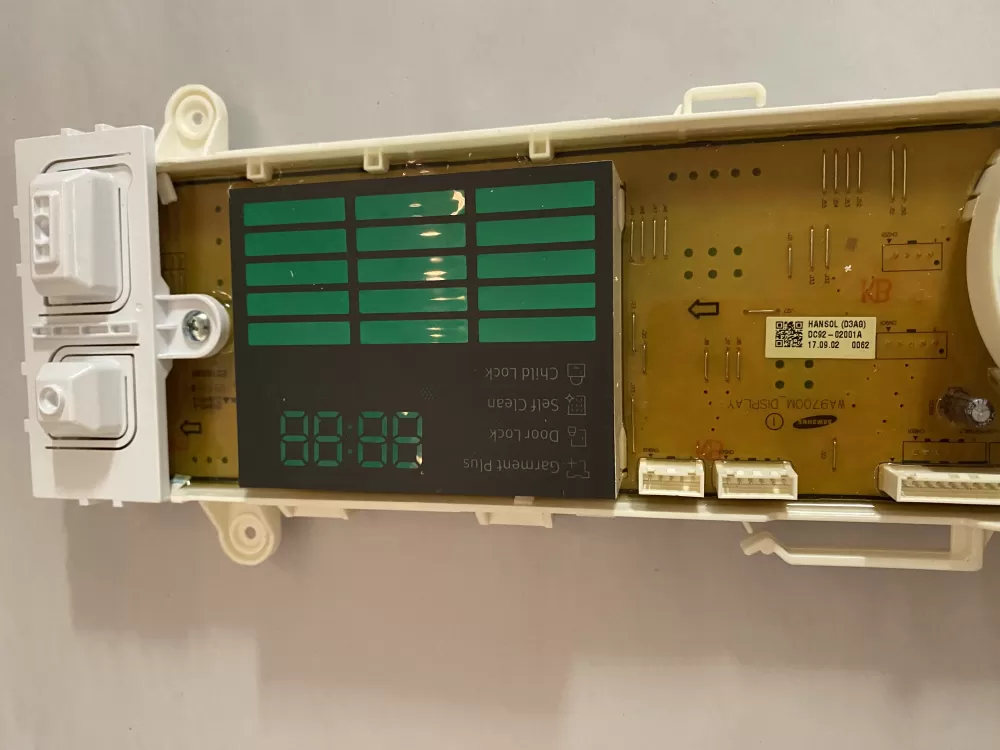 Samsung DC92 02001A AP6243666 DC92 02005A Washer Control Board AZ197883 | BK2761