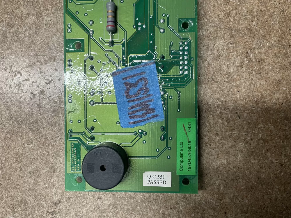 GE 197D4576G019 Refrigerator Control Board AZ8905 | KM1531