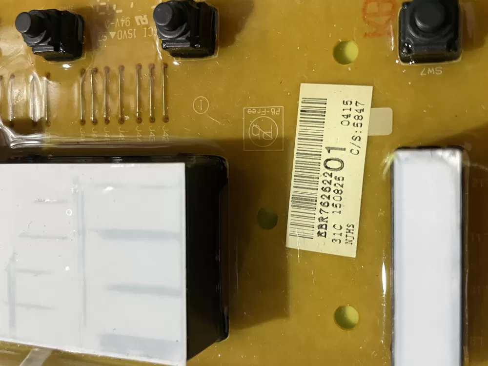 LG EBR76262201 EBR75446006 Washer Control Board AZ197981 | Wm2756