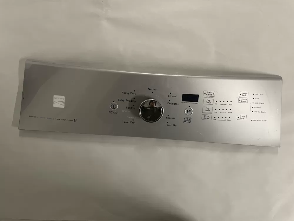 Kenmore W10793506 W10645167 W10645168 Dryer Control Board Panel Console
