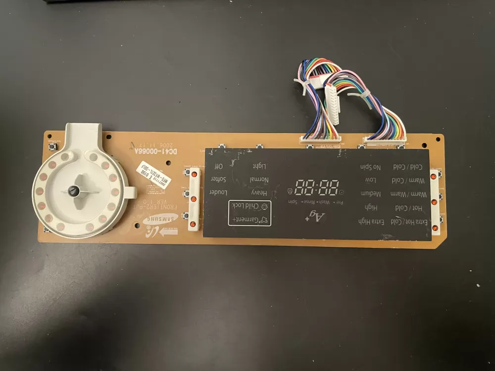 Samsung  LG  Maytag MFS-WF206L-S0  MFS-WF318A-T0  DC41-00052A  DC41-00066A  MFS-WF327L-T0  DC92-00124A Washer Control Board