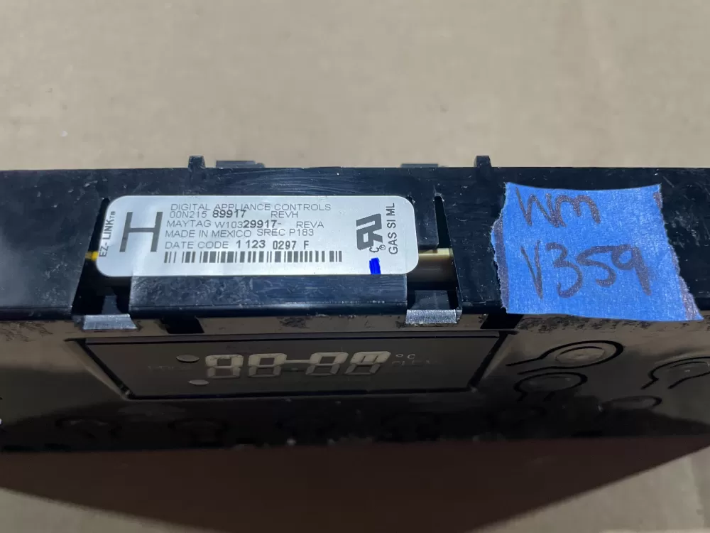 MAYTAG STOVE CONTROL BOARD W10329917 REV A 00N21589917  AZ85209 | Wmv359