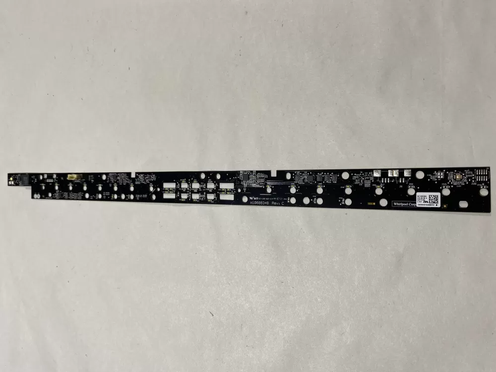 Whirlpool W11093303 Dishwasher Control Board UI Panel AZ125698 | BKV723