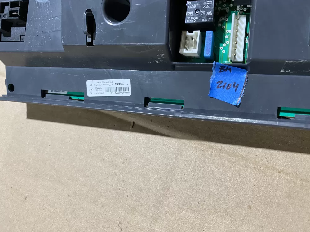 Frigidaire 134345000 Dryer Control Board AZ65271 | BK2104