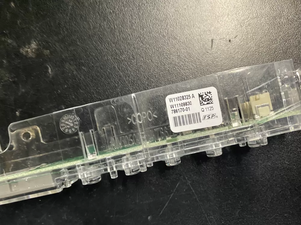 Whirlpool W11368911 Dishwasher UI Display Control Board AZ3563 | BK1066