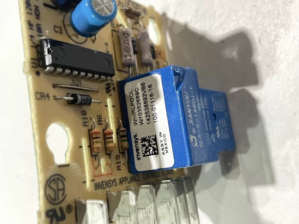 Whirlpool W10352689C Refrigerator Control Board AZ183463 | Wm2703
