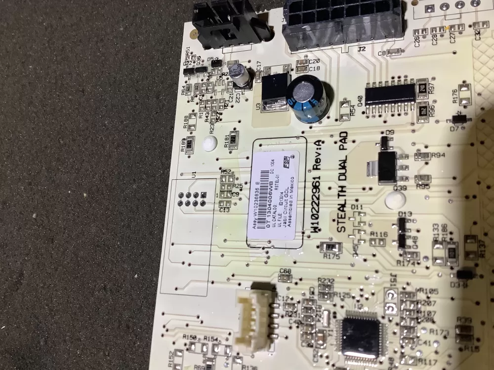 Whirlpool W10222961 Refrigerator Display Control Board UI AZ128135 | NR2307