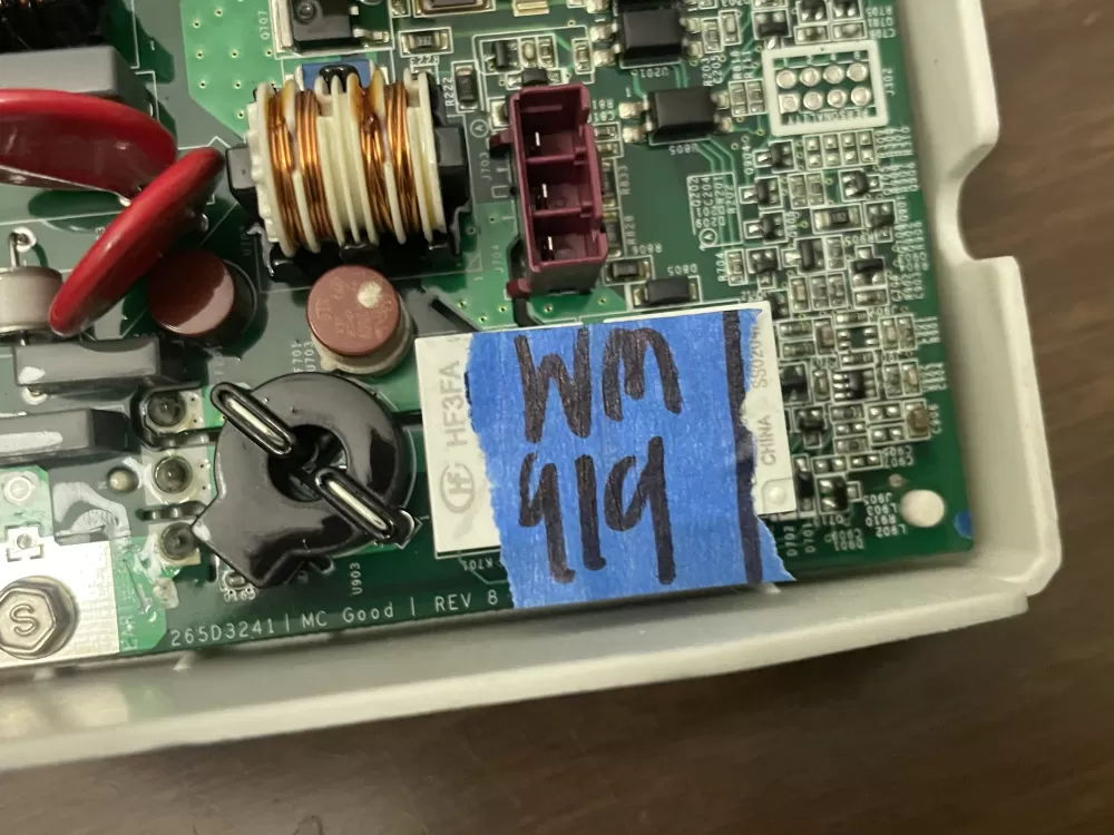GE 265D3241G400 Dishwasher Control Board AZ102139 | Wm919