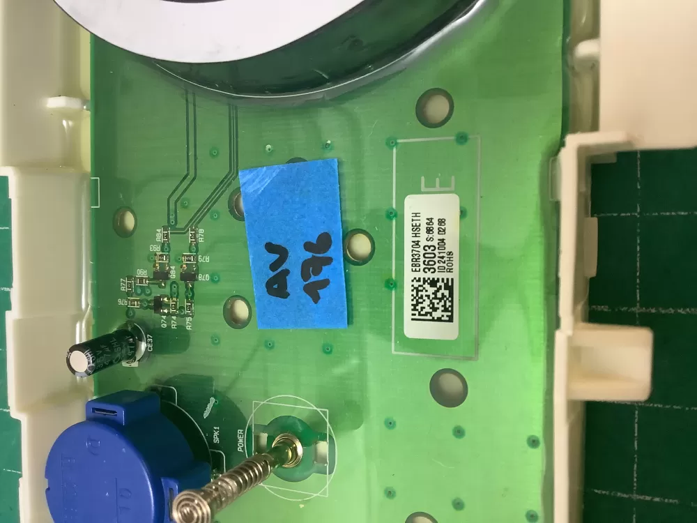LG EBR37043603 EBR34134924 Washer Control Board Display AZ226070 | ARV176