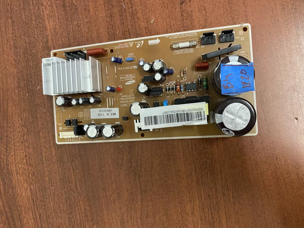 Samsung DA92-00268A Refrigerator Inverter Control Board AZ41722 | BK1720
