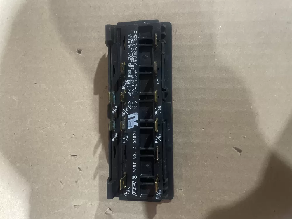 Whirlpool Maytag 2198621 Refrigerator Control Board Dispenser AZ64244 | KM2085