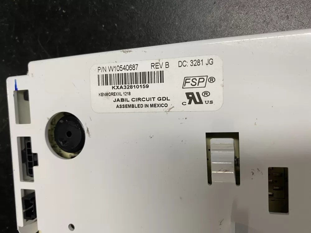 Kenmore W10540687 W10623101 Refrigerator Control Board AZ17970 | BK982