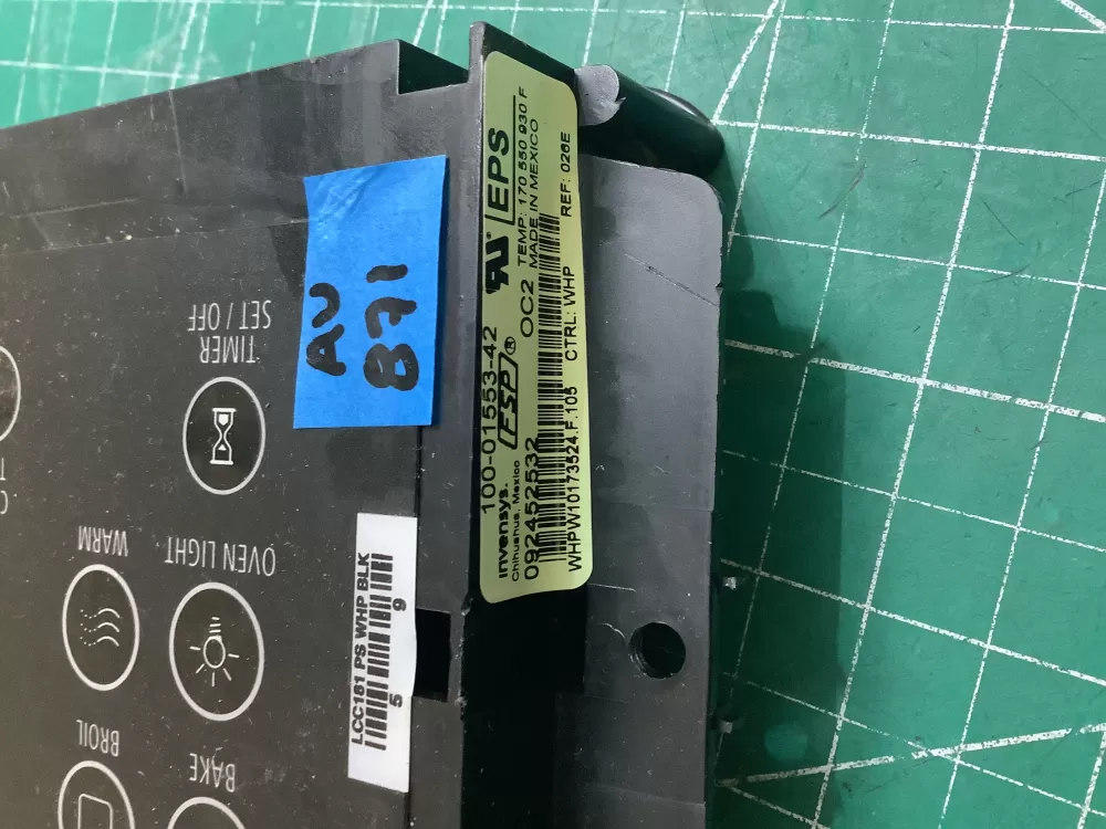 Whirlpool WPW10476353 Range Oven Control Board AZ216103 | ARV871