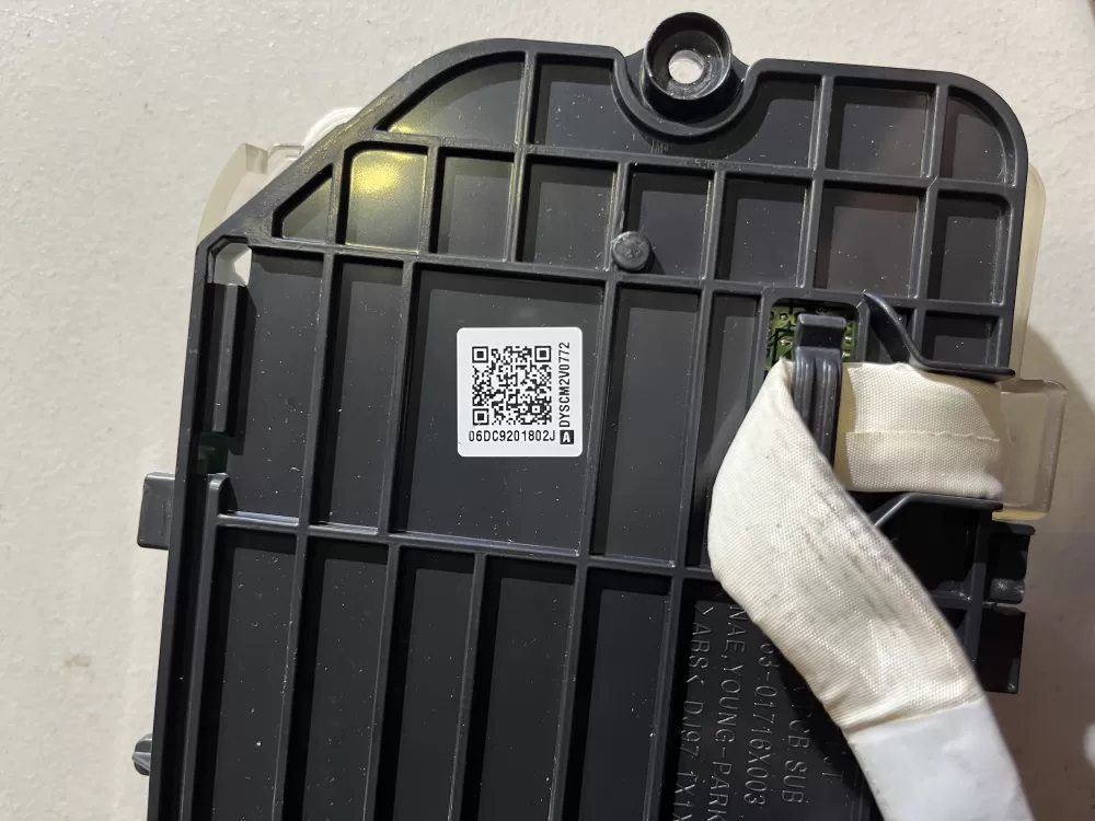 Samsung DC92 01802J DC9201802J Washer Control Board AZ40792 | V407