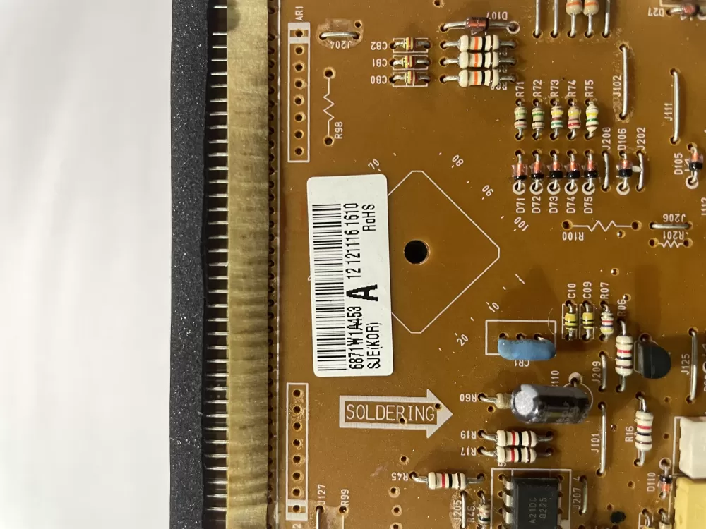 LG AP5293739 6871W1A453A Microwave Main Control Board AZ183407 | Wm2702