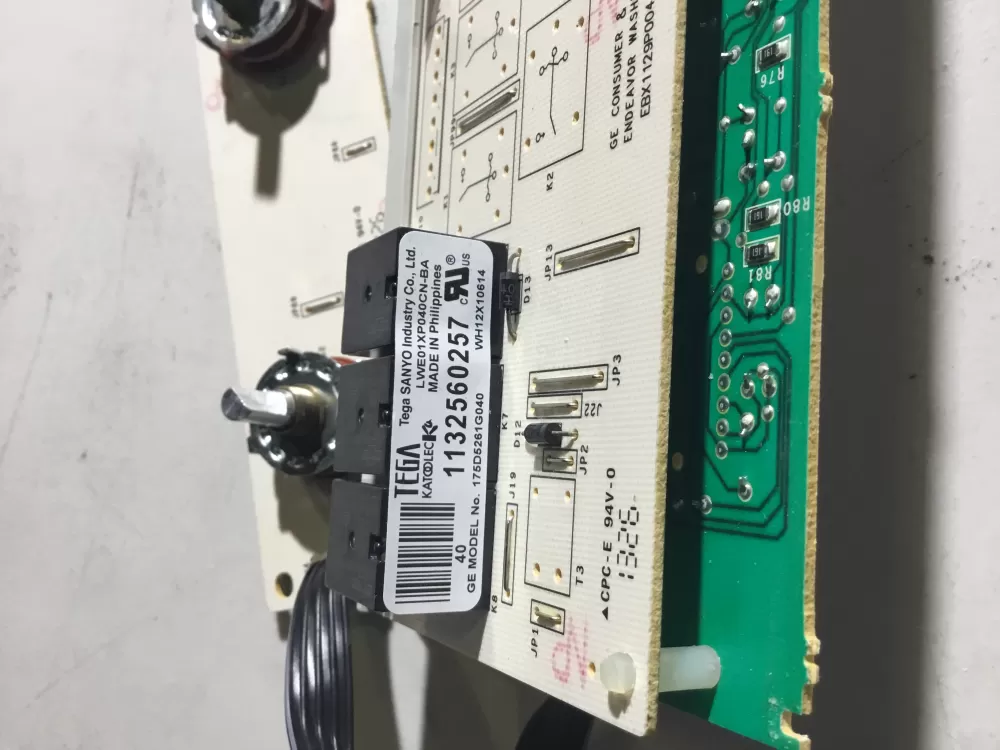 GE 175D5261G040 EBX1129P004 WH12X10614 Washer Control Board AZ38095 | NR2
