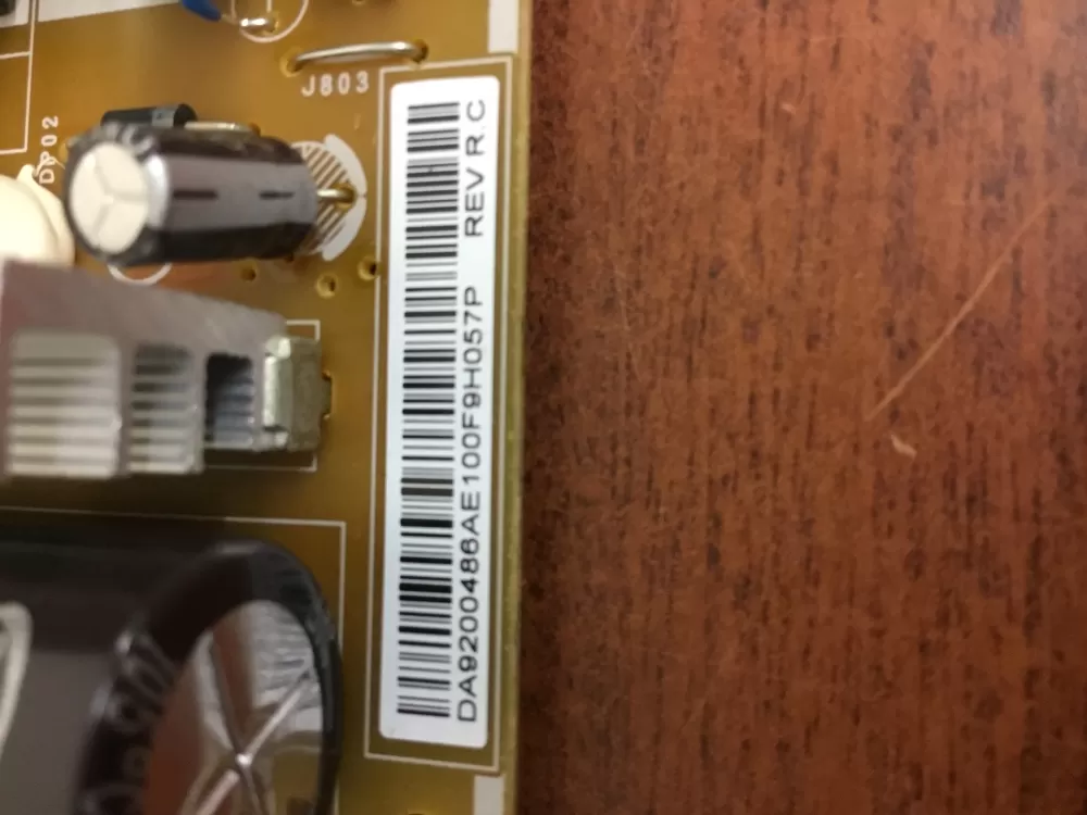 Samsung DA92 00486A Refrigerator Control Board AZ31406 | NR1670