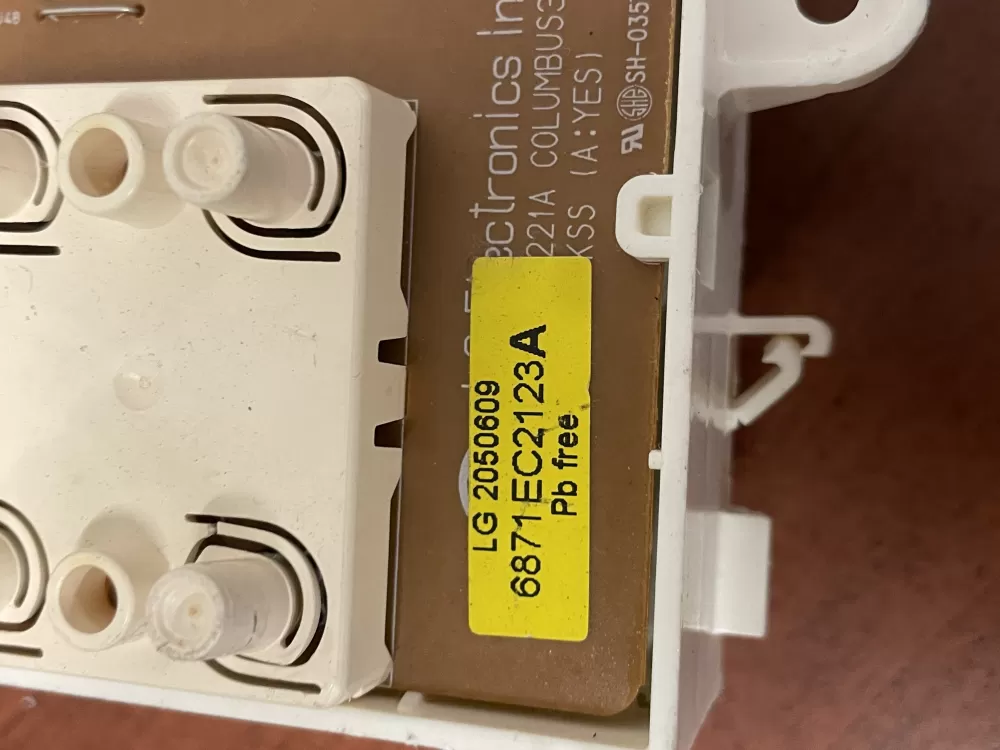 LG 6870EC9220 6870EC9221A Washer Control Board AZ50009 | Wmv452
