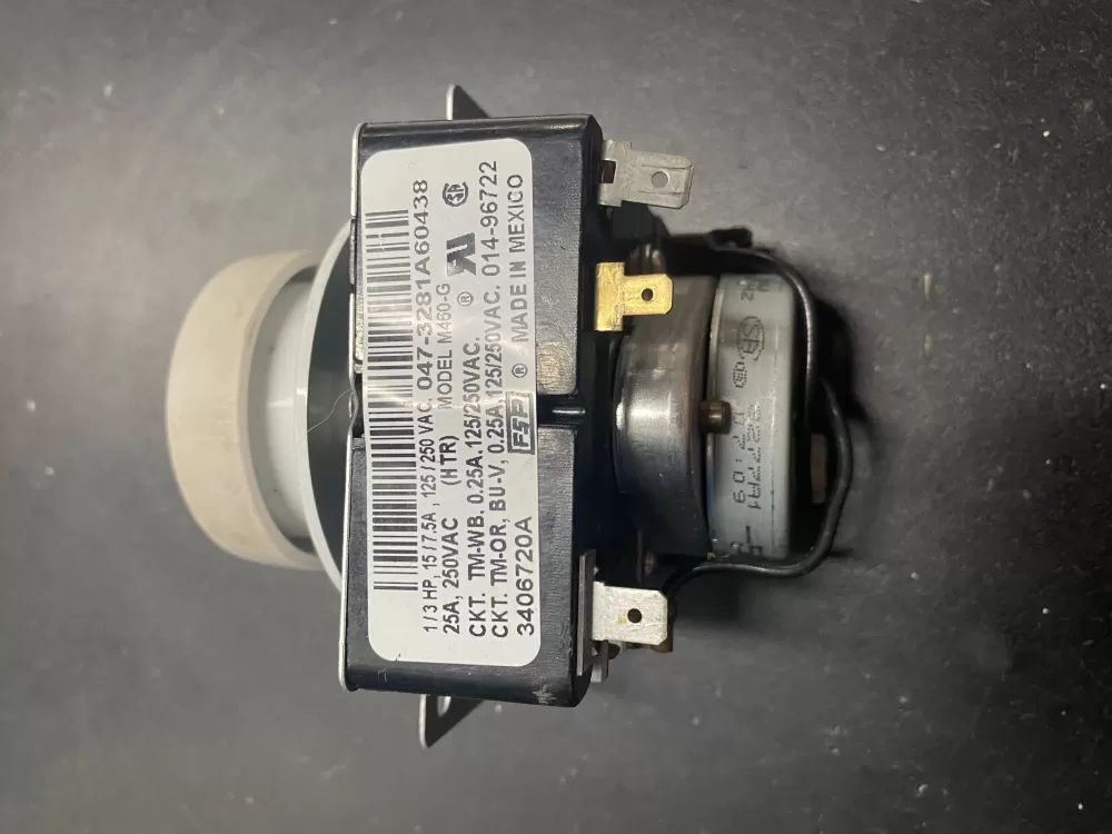 Whirlpool 3406720B Dryer Timer