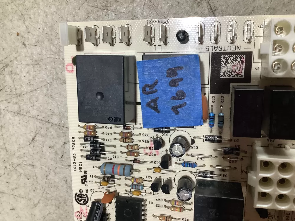 Rheem 1012-83-9260A Ruud Fan Control Board AZ111624 | AR1699