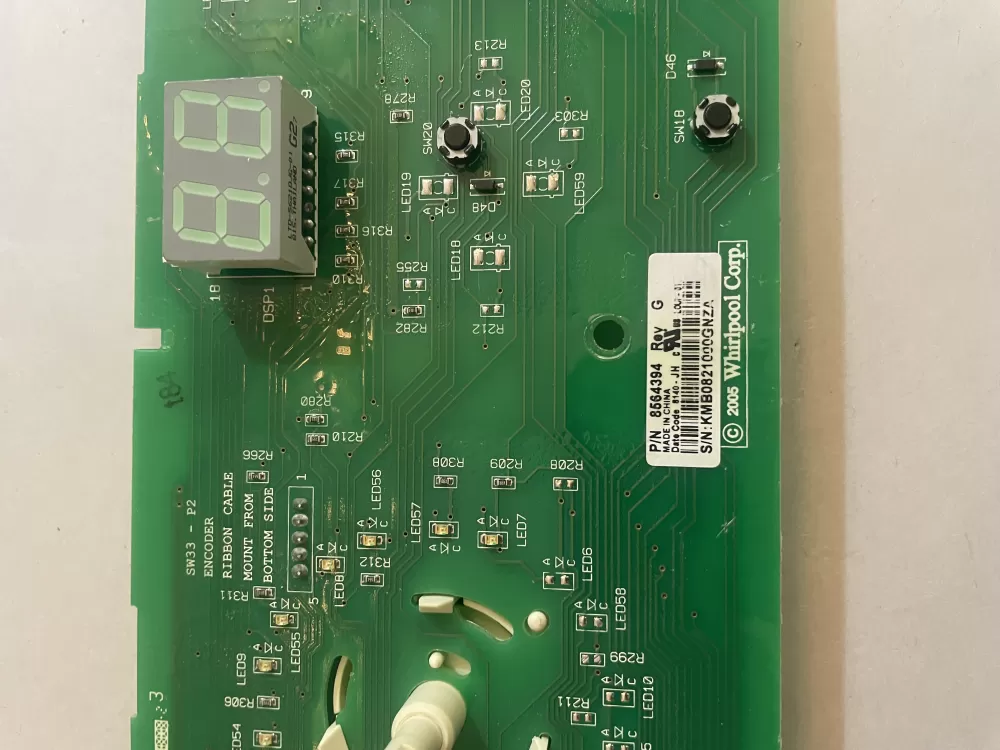 Kenmore Whirlpool Maytag 8564394 Dryer Control Board AZ171465 | KM2587