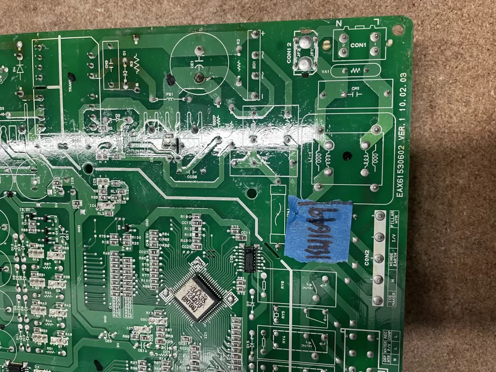 LG Kenmore EBR65002701 EBR65002707 Refrigerator Control Board AZ20322 | KM1649