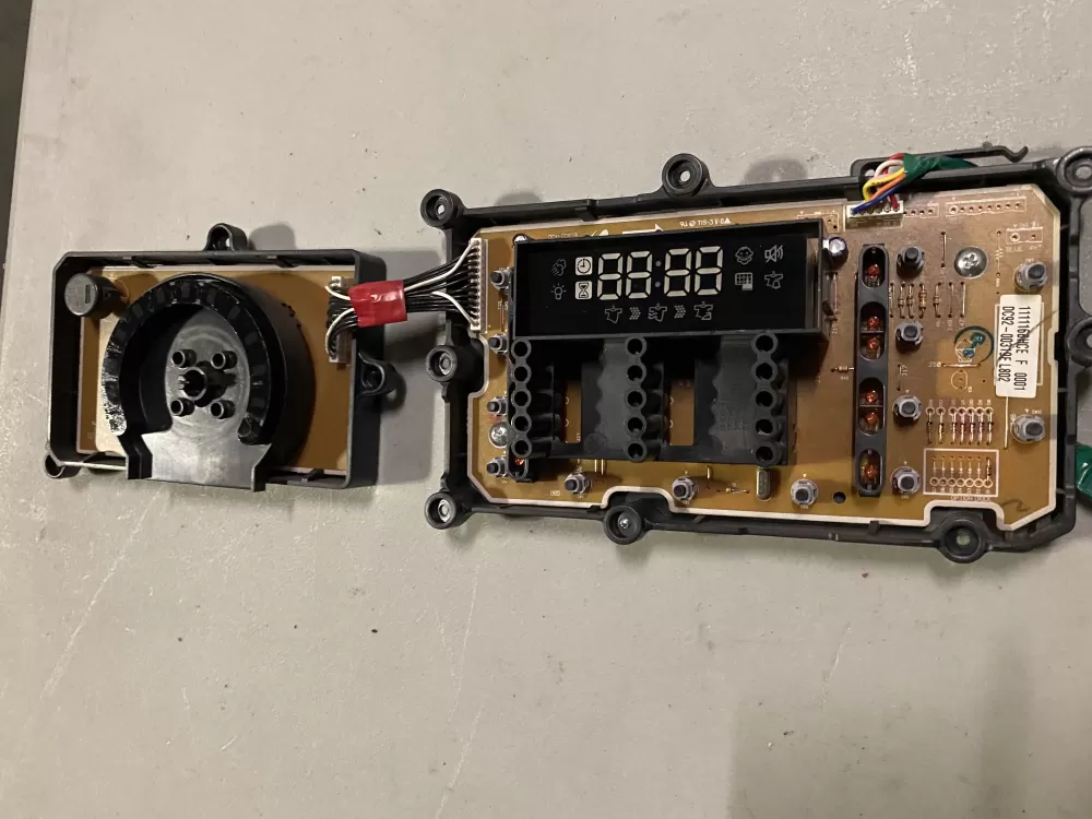 Samsung DC92-00319E Dryer Control Panel Board