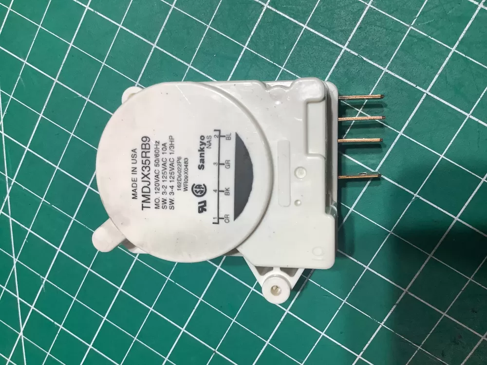 TMDJX35RB9 Tmdjx35rb9 Wr09x0483  Sankyo Defrost Timer AZ159576 | SL128