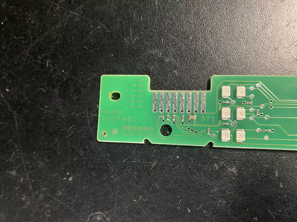 Miele 6228881 Dishwasher Control Board 310304 User Interface AZ4865 | BK1217