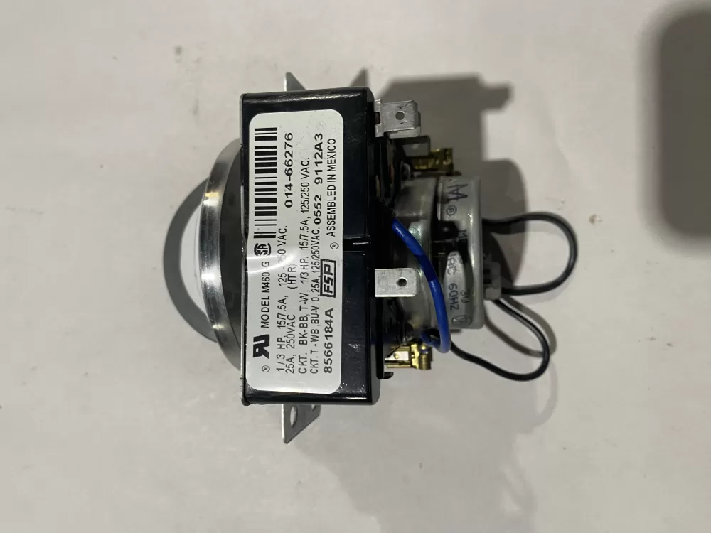 Whirlpool 8566184A 8566184 WP8566184 AP6013380 8566184R PS11746606 Dryer Timer