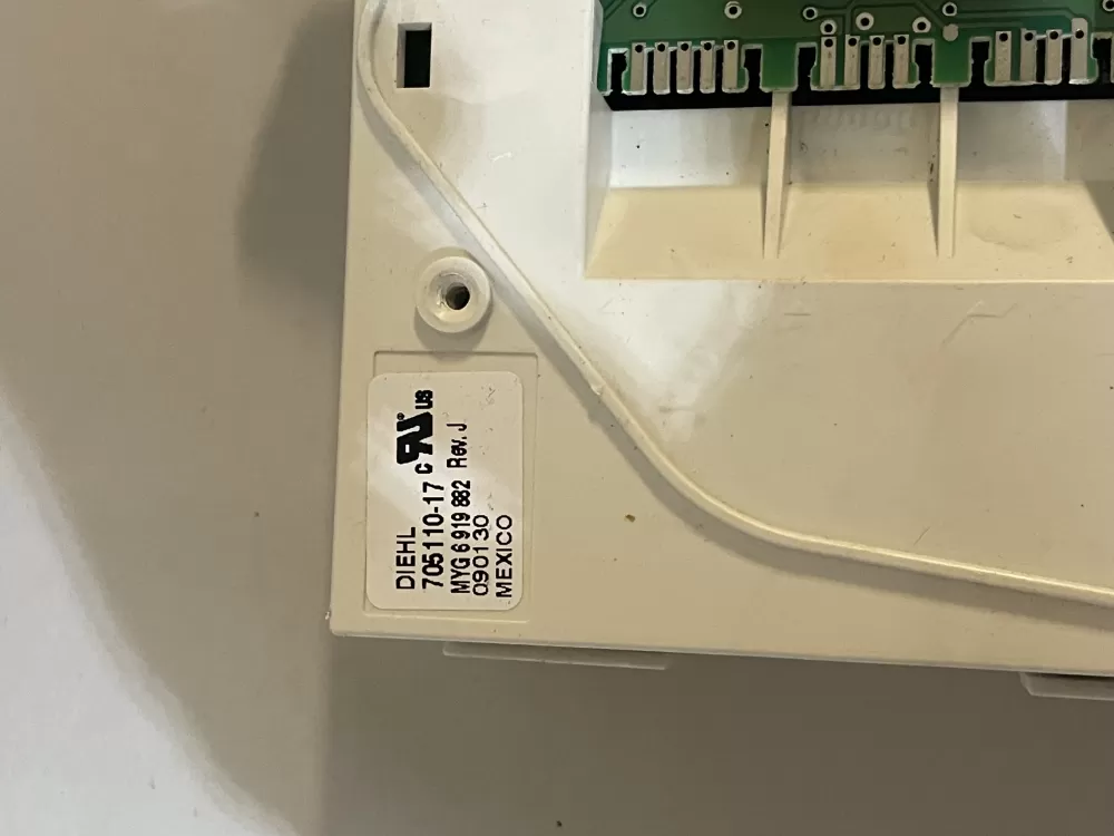 KitchenAid MYG6919882 Double Drawer Dishwasher Control Board AZ123573 | KM413