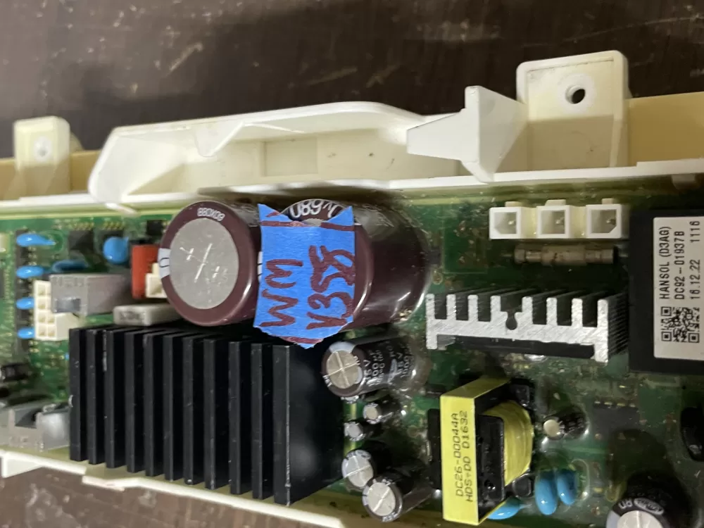 Samsung DC92 01937B Washer Control Board AZ49435 | Wmv358