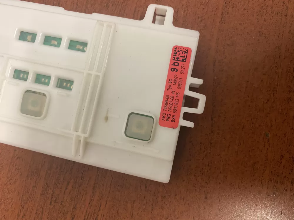 Bosch 9000 622 115 746489 00 Dishwasher Control Board AZ44584 | BK1762
