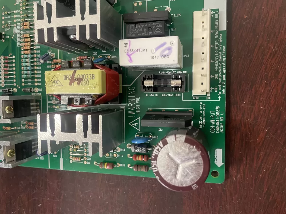 Samsung DA41 00651Q Refrigerator Control Board AZ52235 | KM1901