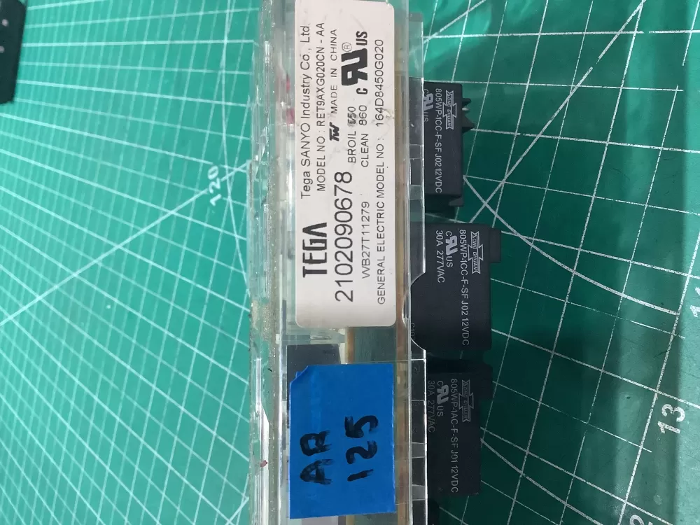 GE WB27T11279 164D8450G020 Oven Range Control Board AZ193960 | AR125