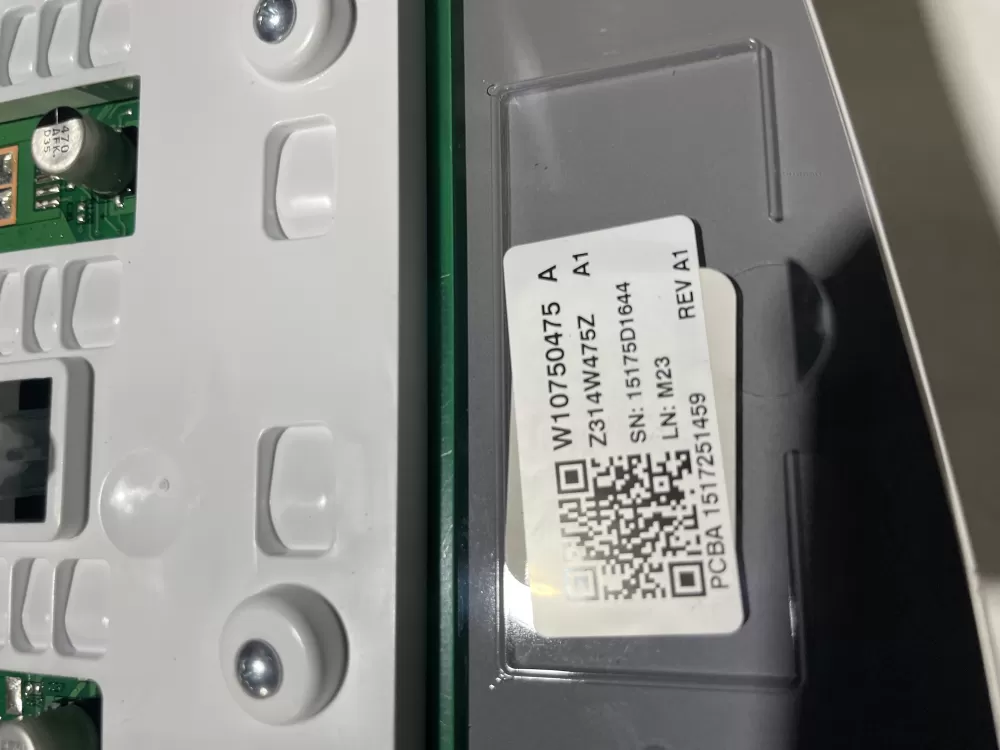 Whirlpool AP6024018 W10433082 W10750475 Washer Control Panel AZ134122 | Wmv258