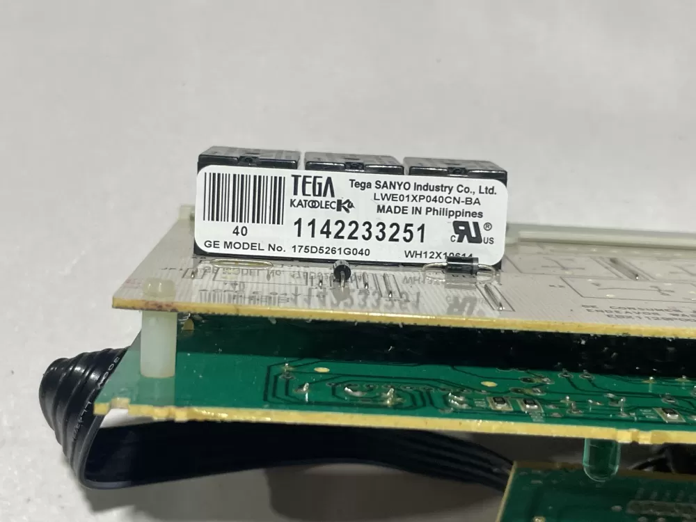 GE 175D5261G040 EBX1129P004 WH12X10614 Washer Control Board AZ111574 | Wm816