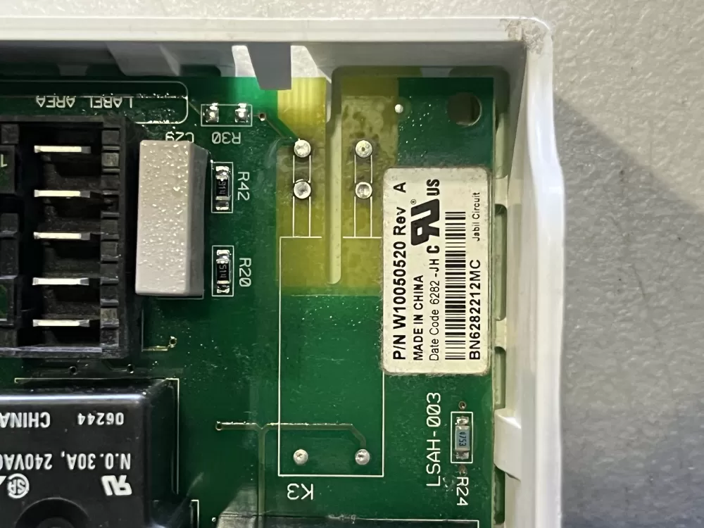 Whirlpool Maytag Kenmore W10111606 6105034 Dryer Control Board AZ43775 | 1752