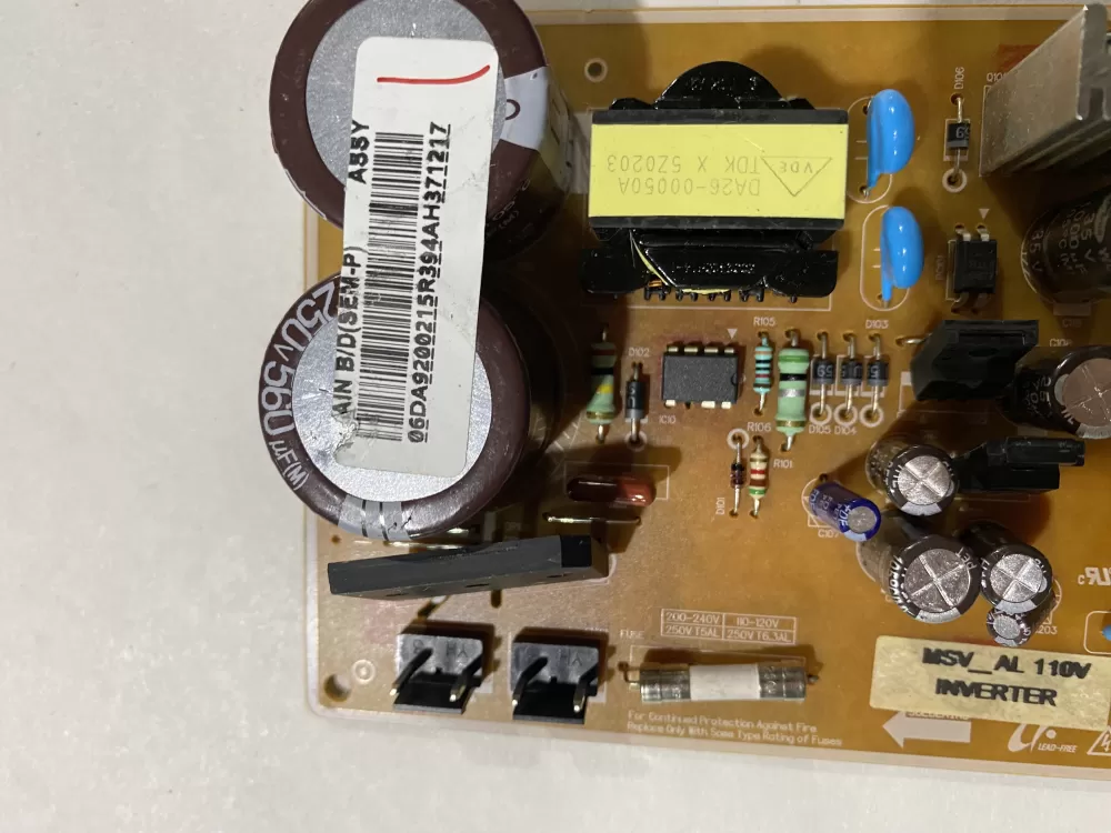 Samsung DA92-00215R Refrigerator Board Inverter AZ148368 | BK2231