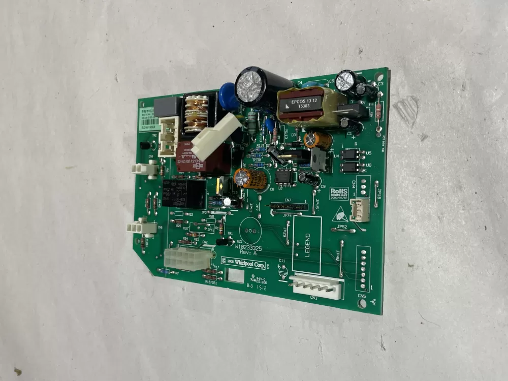 Whirlpool  KitchenAid  Kenmore  Jenn-Air AP6019378 W10205552 W10268635 W10317076 WPW10317076 PS11752684 Refrigerator Control Board